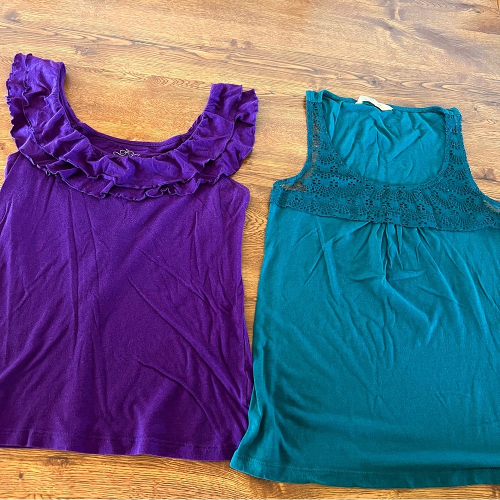 Womens size XS dressy Old Navy tank tops